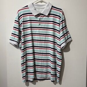 🎉4/30$🎉Chlorophylle White Polo Shirt XXL